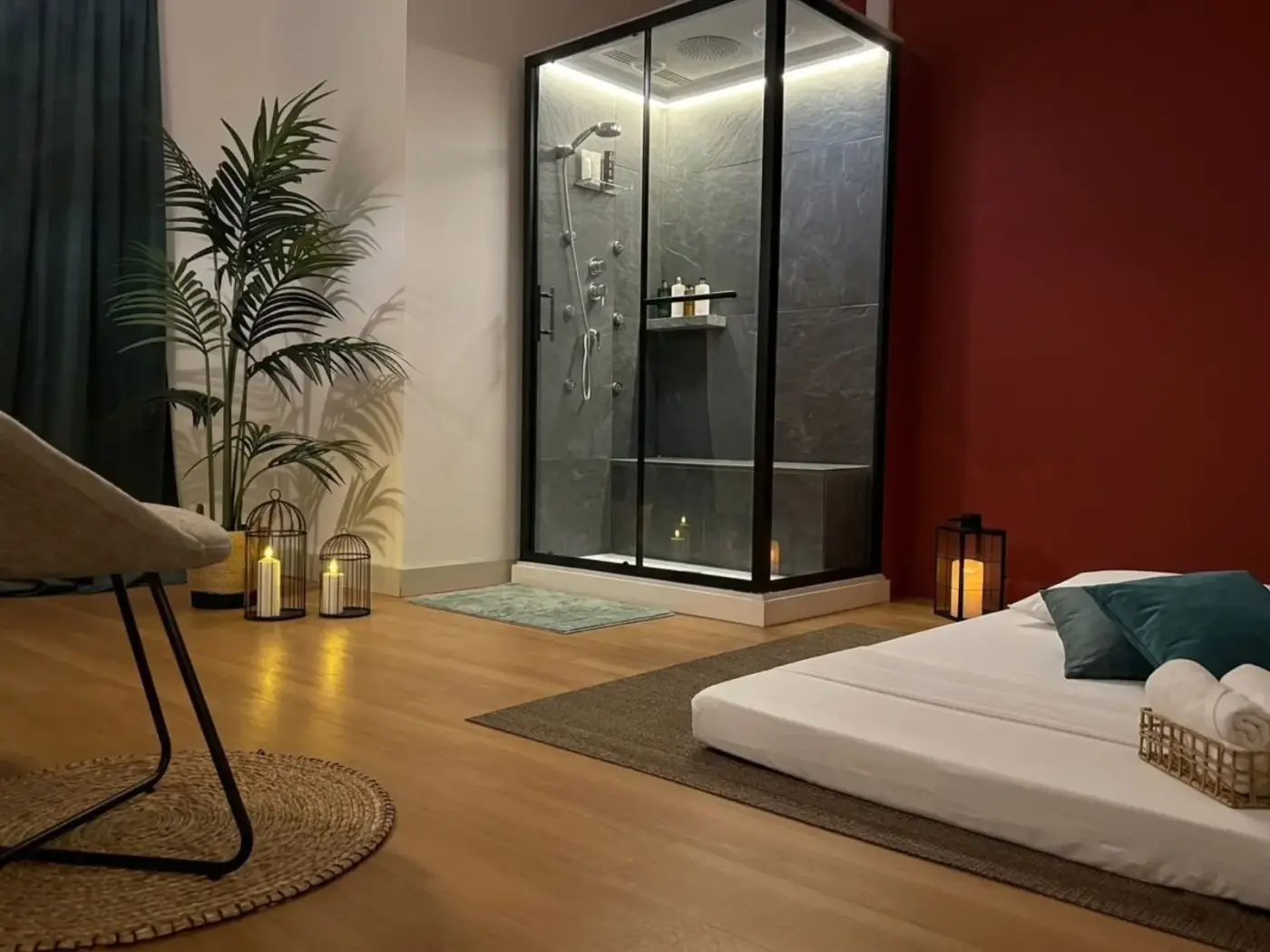 Gabinete com Duche Privativo. Zaya Tantric Spa, Lisboa